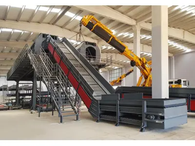 NSK-CK1600 Steel Conveyor Waste Sorting Systems