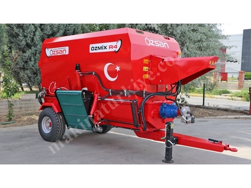 Çift Yatay Helezonlu Yem Karma Makinası