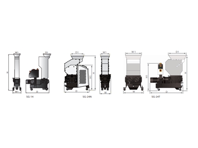 SG 1411 (2 Kg/Saat Kapasiteli) Eleksiz Kırma Makinesi - 4