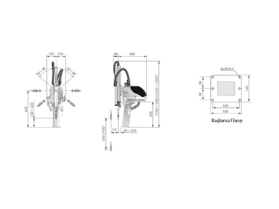 SS 550 (550 Mm) Dikey Eksen Stroku Ürün Alıcılı Robot Makinası - 2