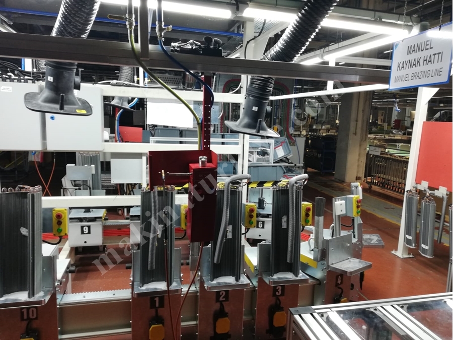 Eşanjör Basınç Test Cihazı Döner Sistem