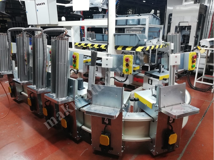 Eşanjör Basınç Test Cihazı Döner Sistem