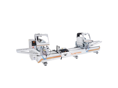 550 mm Double Corner Fully Automatic Aluminum Cutting Machine With Servo Motor