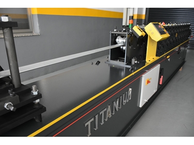 Machine à cintrer les plaques en forme de volet à rainure de calibre 100 - 2