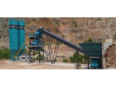 120 m³ / Saat Üretim Kapasitesi Sabit Tip Beton Santrali - 0