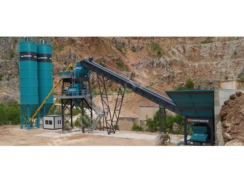 120 m³ / Saat Üretim Kapasitesi Sabit Tip Beton Santrali