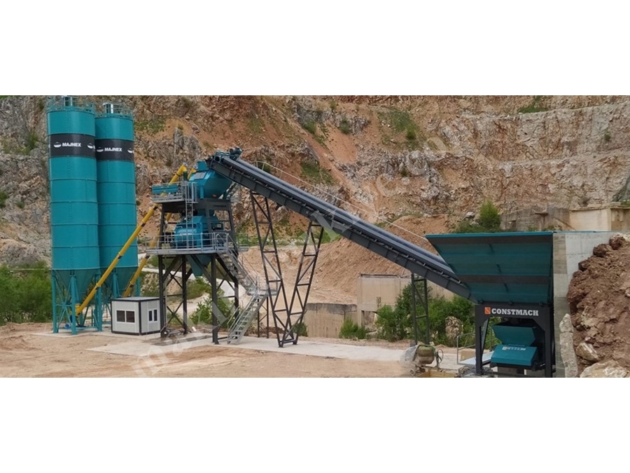 120 m³ / Saat Üretim Kapasitesi Sabit Tip Beton Santrali