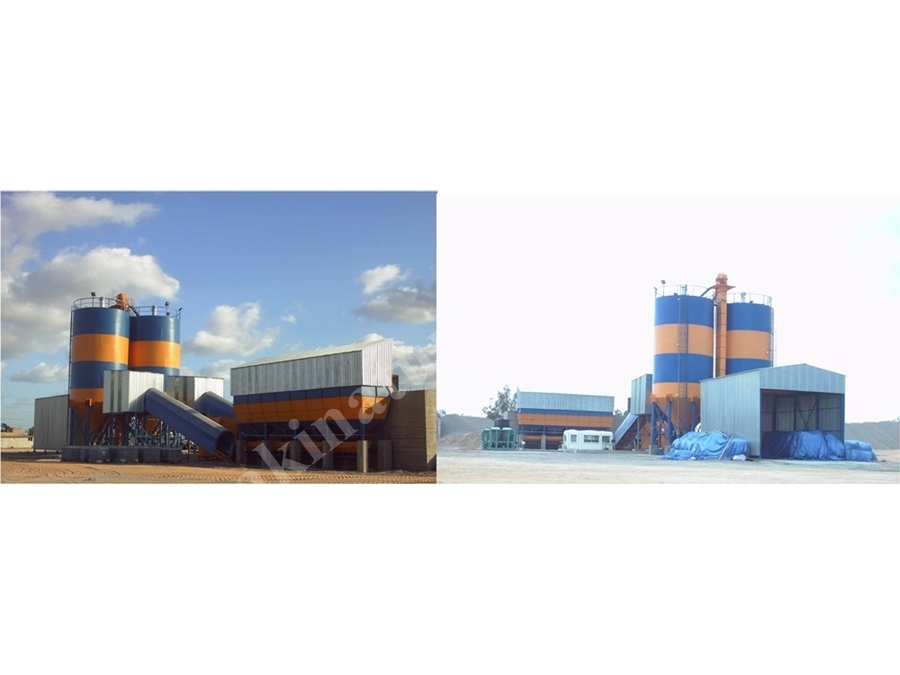 240 m³ / Saat Üretim Kapasitesi Sabit Beton Santrali