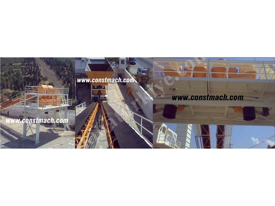 200 M³ / H Üretim Kapasitesi Sabit Beton Santrali