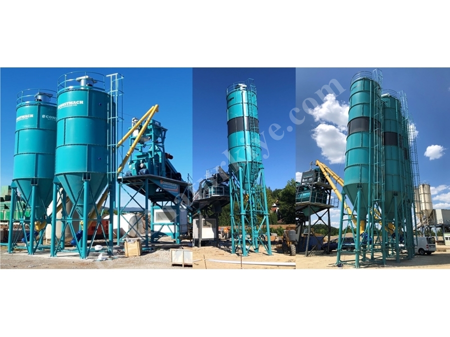 200 M³ / H Üretim Kapasitesi Sabit Beton Santrali