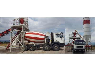 60 M³ / Saat Üretim Kapasitesi Kuru Tip Beton Santrali - 3