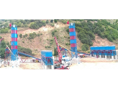 100 M³ / Saat Üretim Kapasitesi Kuru Tip Beton Santrali - 4