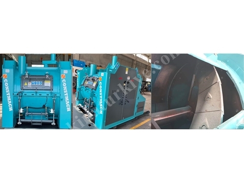 625 Lt Kapasiteli Taze Beton Hacmi Tek Şaftlı Karıştırıcı