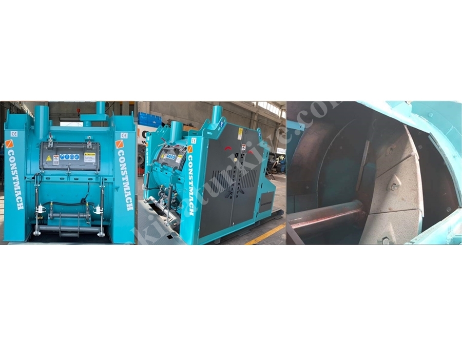 625 Lt Kapasiteli Taze Beton Hacmi Tek Şaftlı Karıştırıcı