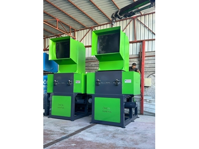 PE PP HDPE PVC ABS ve Benzeri 90'lık Plastik Kırma Makinası - 3