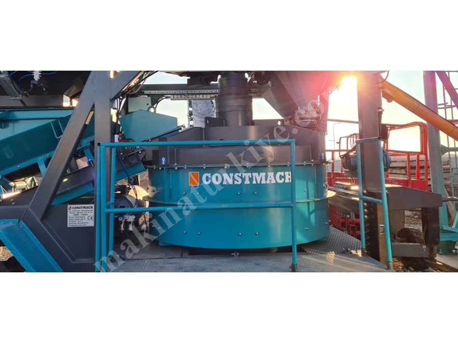 1000 Lt Kapasiteli Sıkıştırılmış Beton Hacmi Planet Beton Mikseri