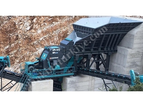 250 Ton / Saat Kapasiteli Primer Darbeli Kırıcı