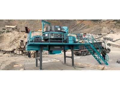 450 Ton / Saat Kapasiteli Dik Milli Darbeli Kırıcı - 0