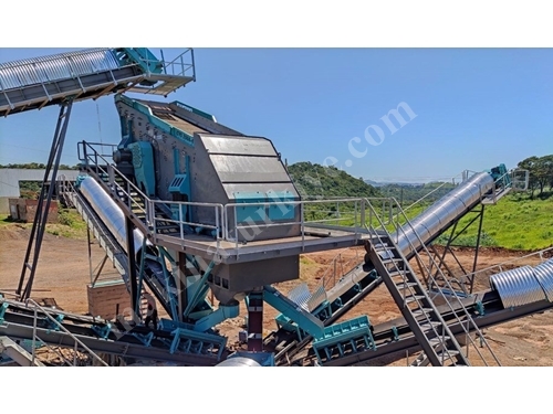 Max 1100 Rpm Kapasitesine Sahip Titreşimli Elek