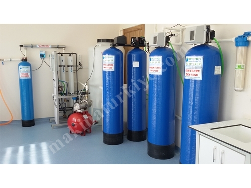 Automatisches Wasserreinigungs- und Enthärtungsgerät