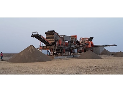 Max 150 Ton / Saat Üretim Kapasitesi Mobil Kırma Tesisi - 0
