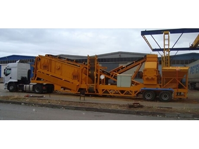 Max 250 Ton / Saat Üretim Kapasiteli Mobil Kırma Tesisi - 0