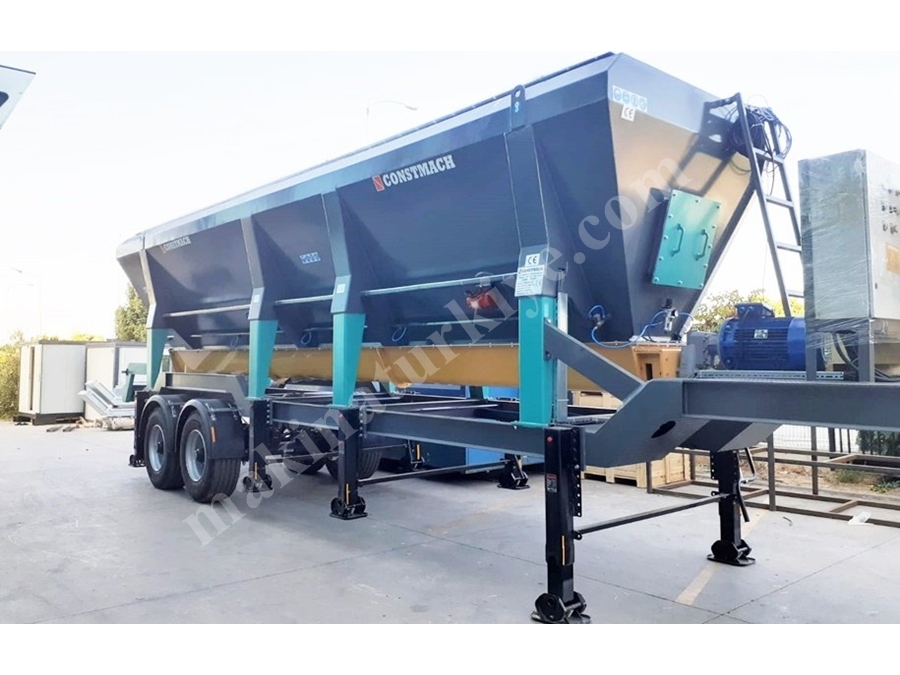 50 Ton Silo Kapasitesine Sahip Çimento Silosu