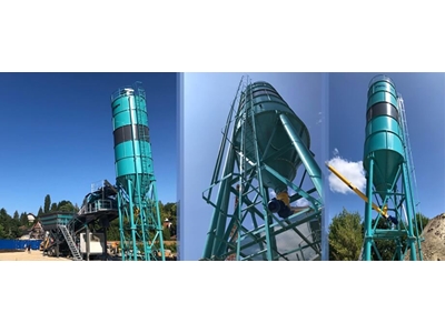 75 Ton Silo Kapasitesine Sahip Çimento Silosu - 1