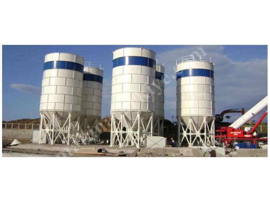 300 Ton Kapasiteli Cıvata Tipi Çimento Silosu