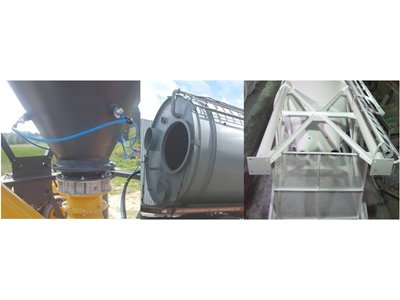 3000 Ton Kapasiteli Civatalı Tip Çimento Silosu - 0