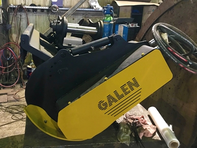 Bagger-Spaltaufsatz - 1