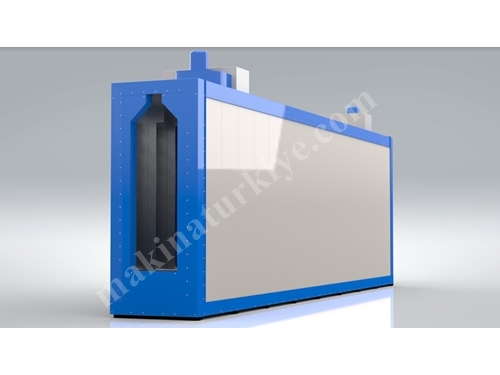 800X2300x22000 Mm Electric Tunnel Type Electrostatic Paint Oven