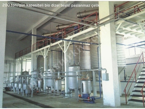 200 Ton/Day Capacity Bio Diesel Plant