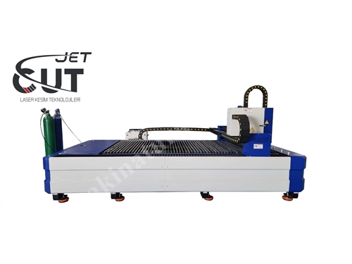 3 Eksen (3000x1500 mm) Tablalı Fiber Lazer Kesim Makinası