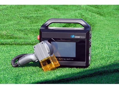 20 Watt Bataryalı 100x100mm  Mobil Fiber Lazer Markalama Makinası  - 1