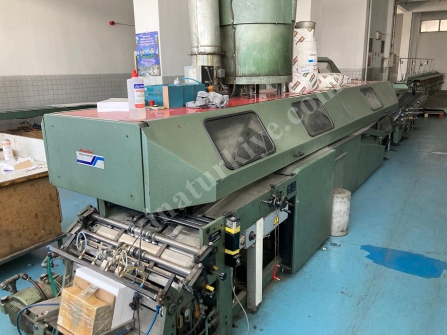 Müller Martini 18 İstasyon Harman Kitap Takma Makinası
