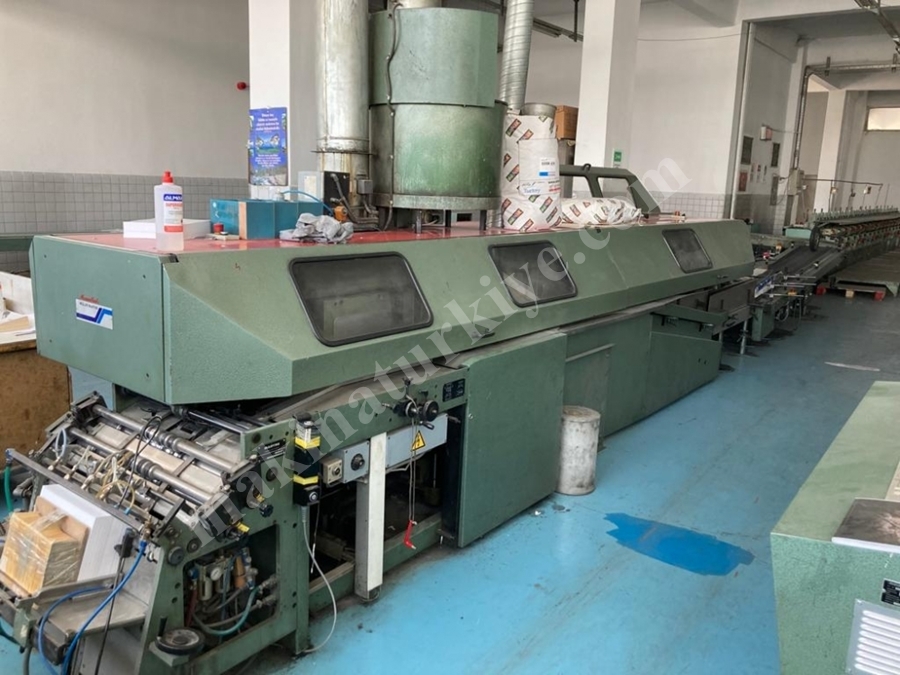 Müller Martini 18 İstasyon Harman Kitap Takma Makinası