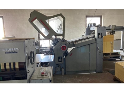 Heidelberg Stahl Folder  32 Sayfa Kırım Katlama Makinası - 1