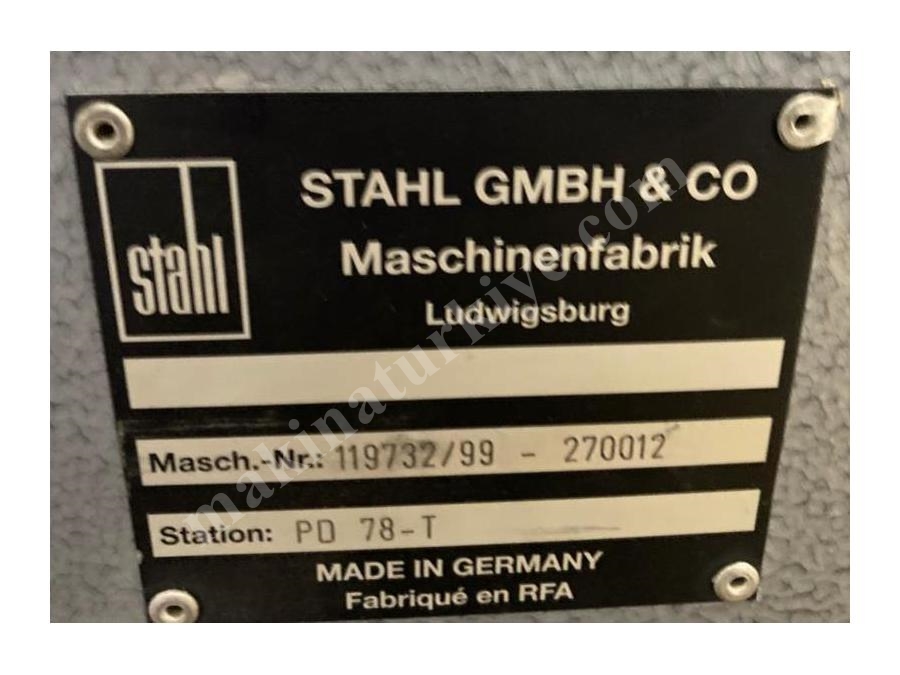 Heidelberg Stahl Folder  32 Sayfa Kırım Katlama Makinası