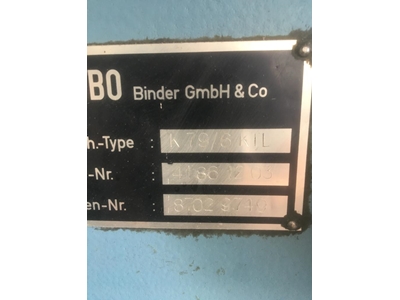 MBO K79/6 KTL  72x104 Kırım Katlama Makinesi - 1