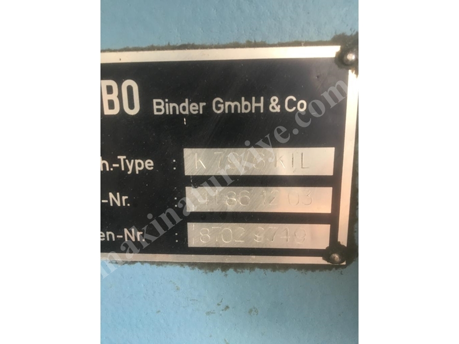 MBO K79/6 KTL  72x104 Kırım Katlama Makinesi