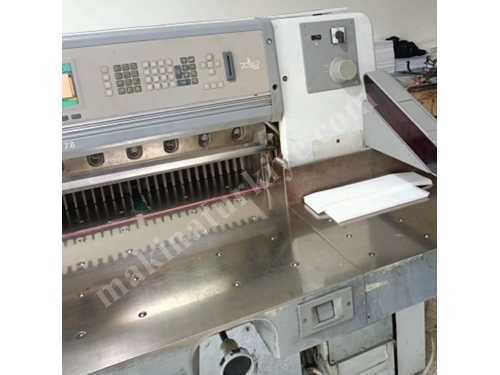 Polar 78 ED Kağıt Kesme Makinesi