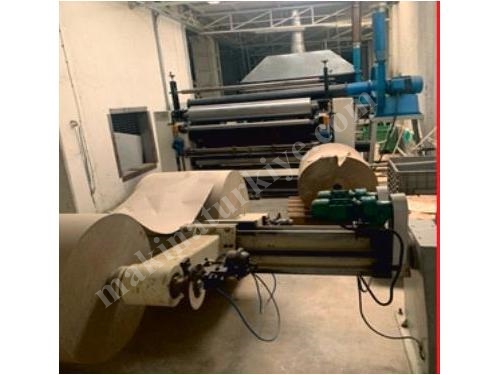 Dongvang Xınyu-E ve B  280x1600 mm Oluklu Mukavva Hattı 