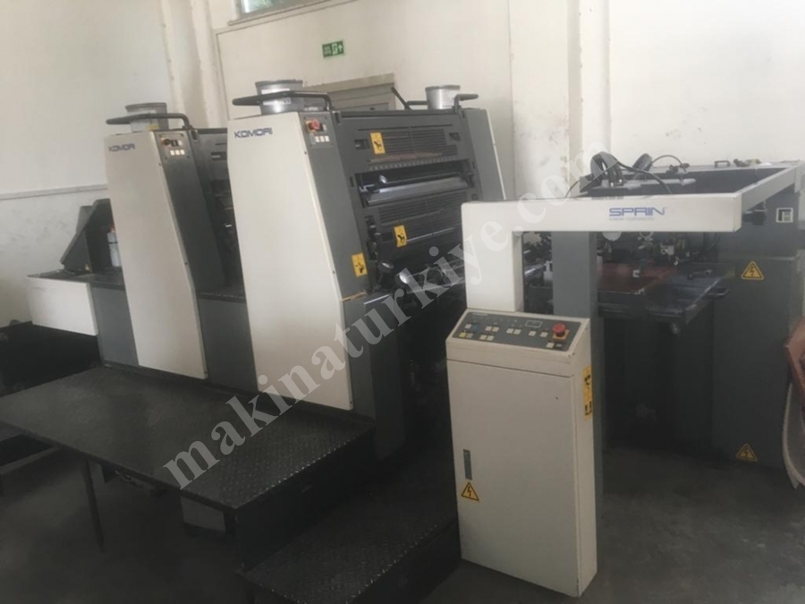 Komori Sprint 2 Renk Ofset Baskı Makinesi