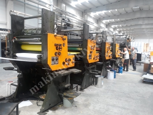 Solna C30 8 Üniteli Web Ofset Baskı Makinası