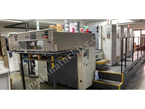 Roland R704 3B 4 Renk Ofset Baskı Makinesi