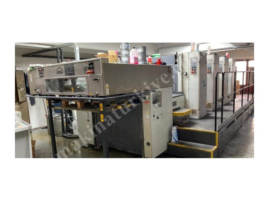 Roland R704 3B 4 Renk Ofset Baskı Makinesi