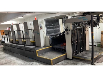 Roland R704 3B 4 Renk Ofset Baskı Makinesi - 1
