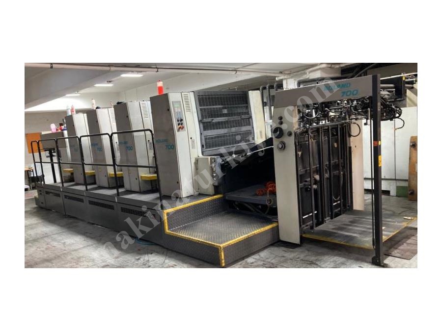 Roland R704 3B 4 Renk Ofset Baskı Makinesi