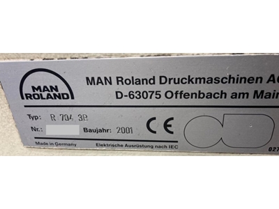 Roland 704 4 Renk Ofset Baskı Makinesi - 3